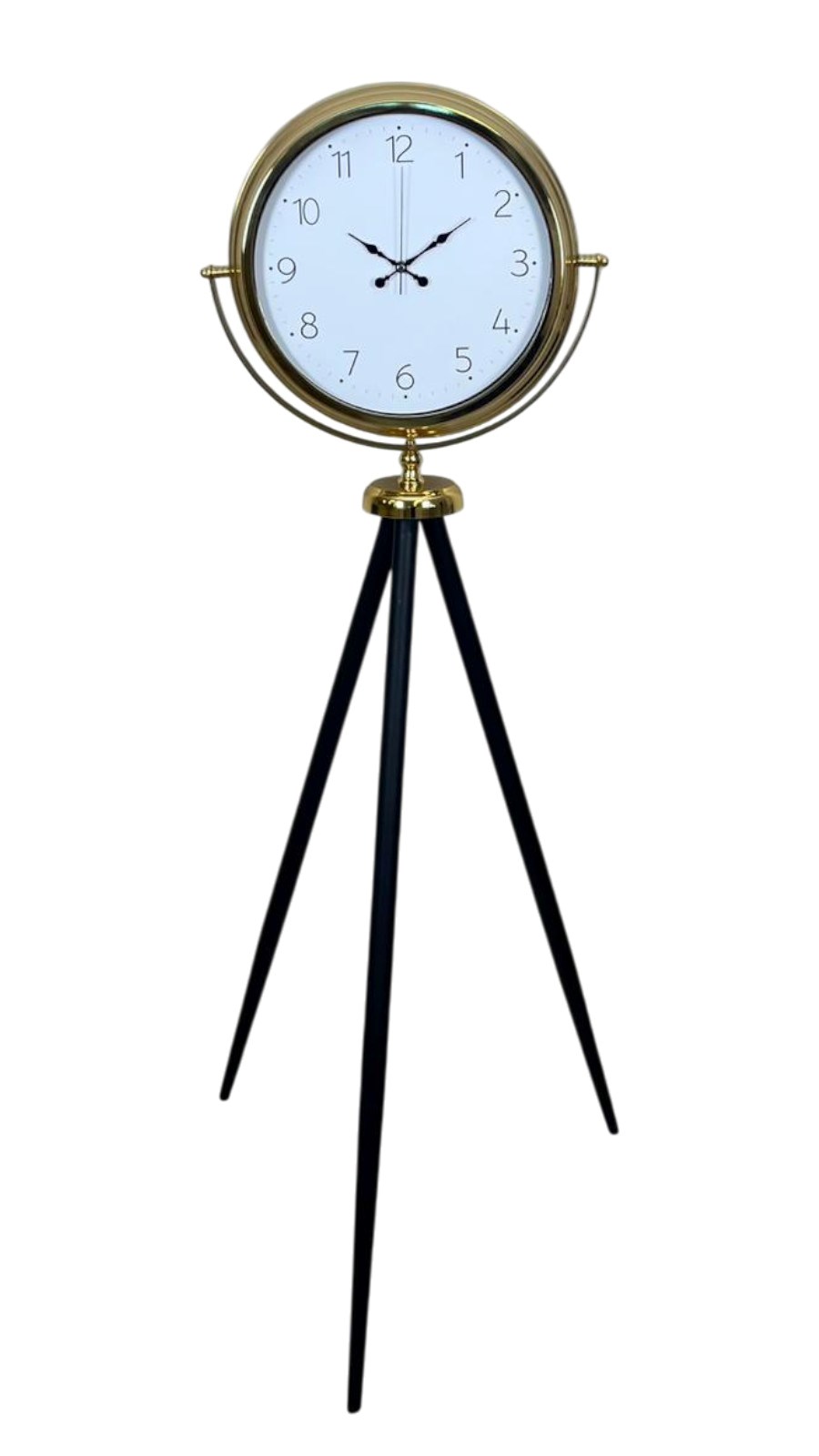Zentime Gold Premium Dekoratif Tripod Ayaklı Saat