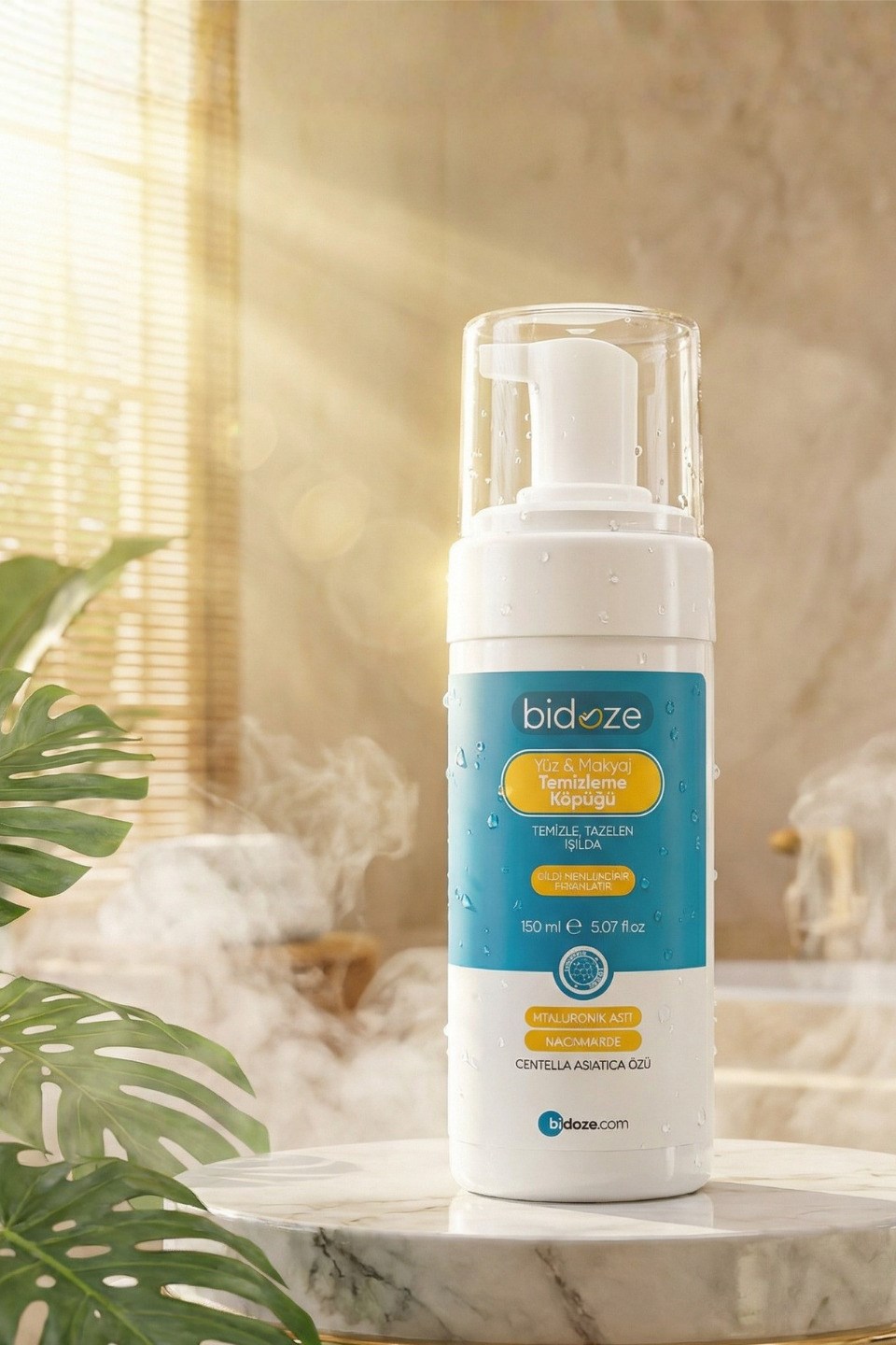 Yüz & Makyaj Temizleme Köpüğü 150 Ml,Niacinamide, Centella ve Hyaluronik Asitli Arındırıcı Bakım