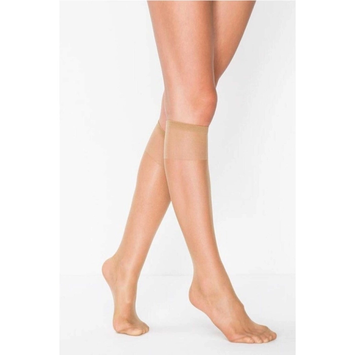 Süper Ince 15 den Mat Pantolon Çorabı Bronz