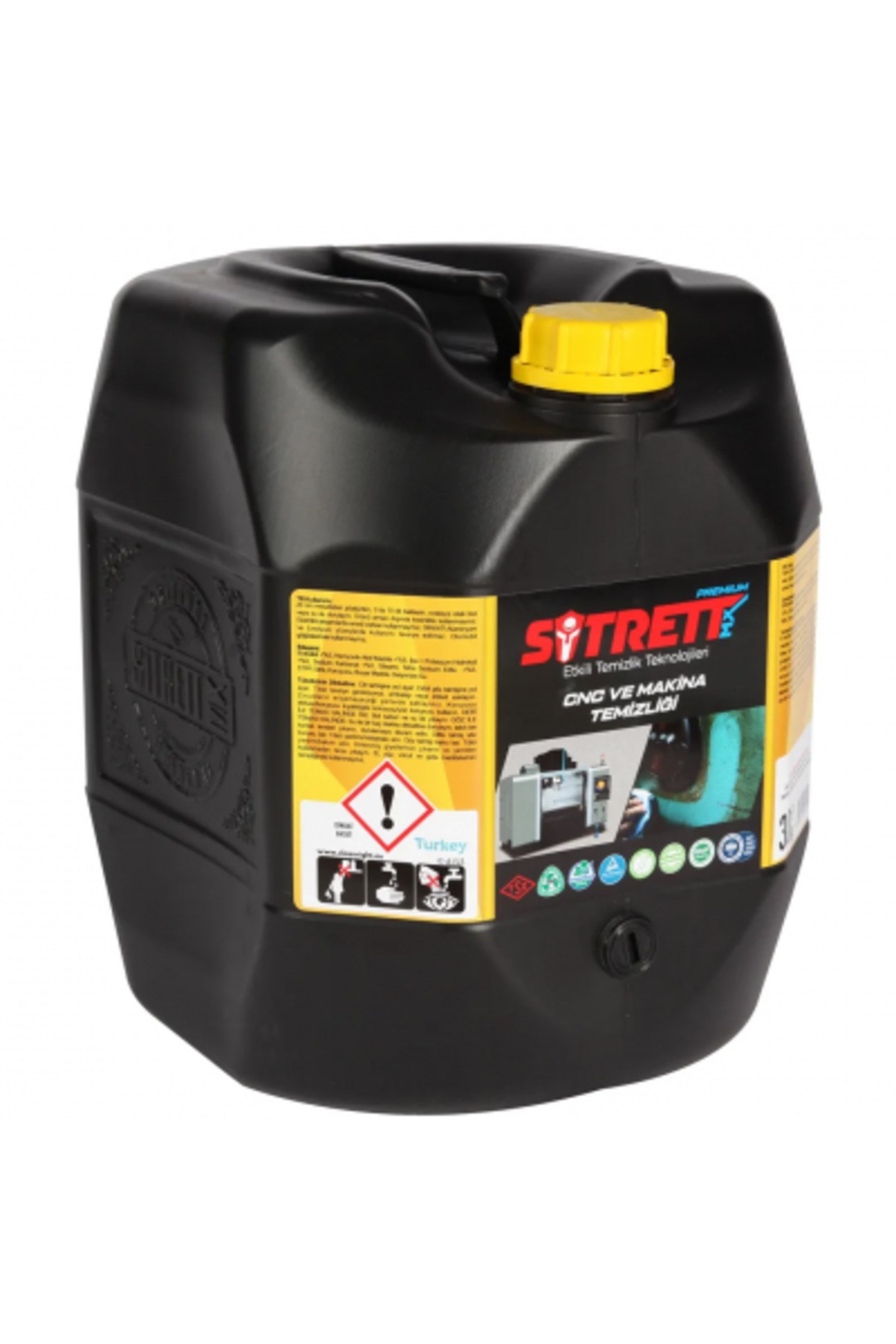 Sitrett MX CNC Makine Yağ Temizleyici Endüstriyel 20Kg