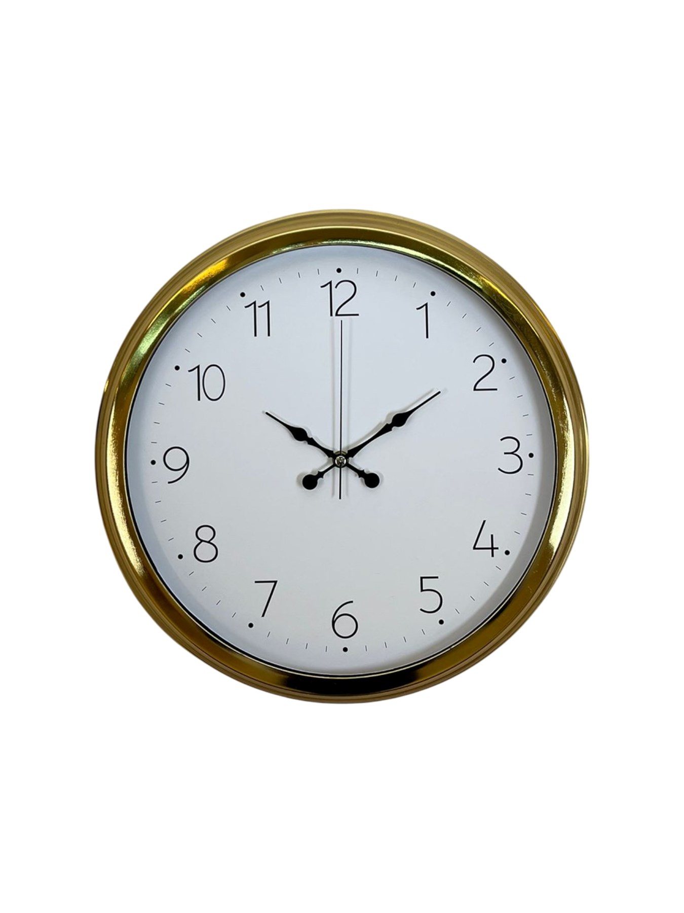 Zentime 40 Cm Gold Lüks Duvar Saati