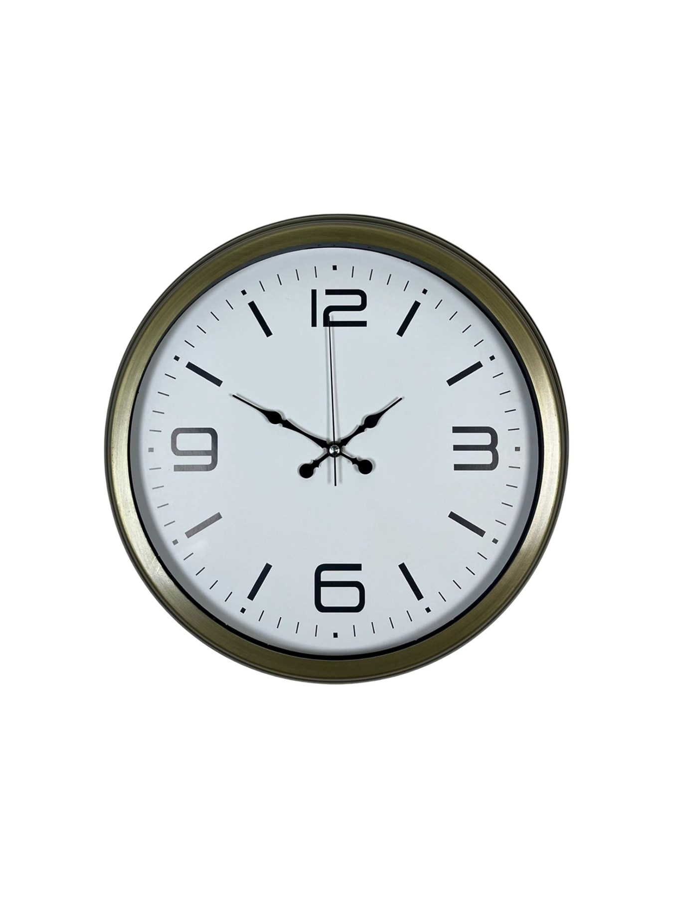 Zentime 40 Cm Metal Eskitme Vintage Duvar Saati