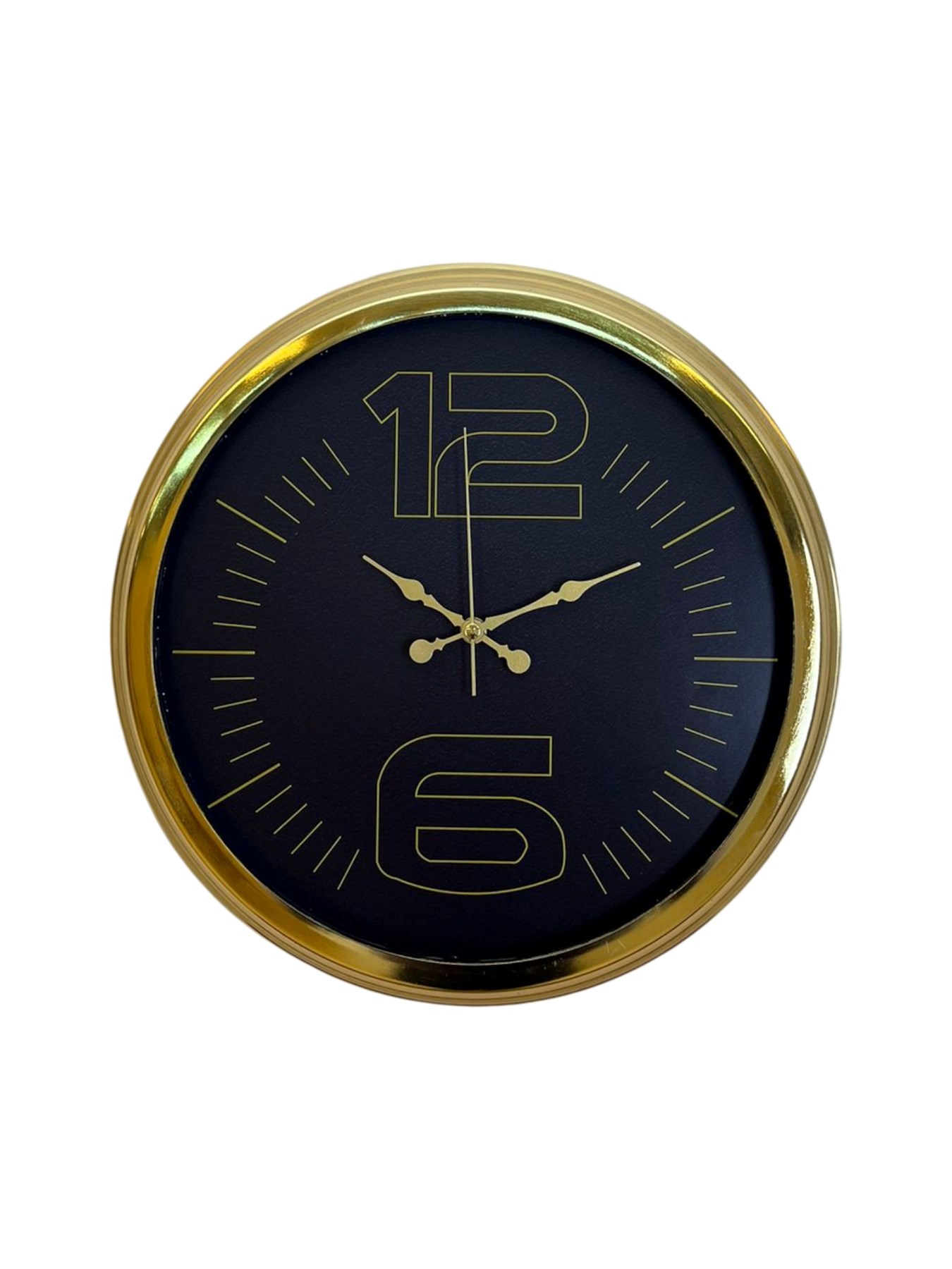 Zentime 40 Cm Gold Lüks Duvar Saati