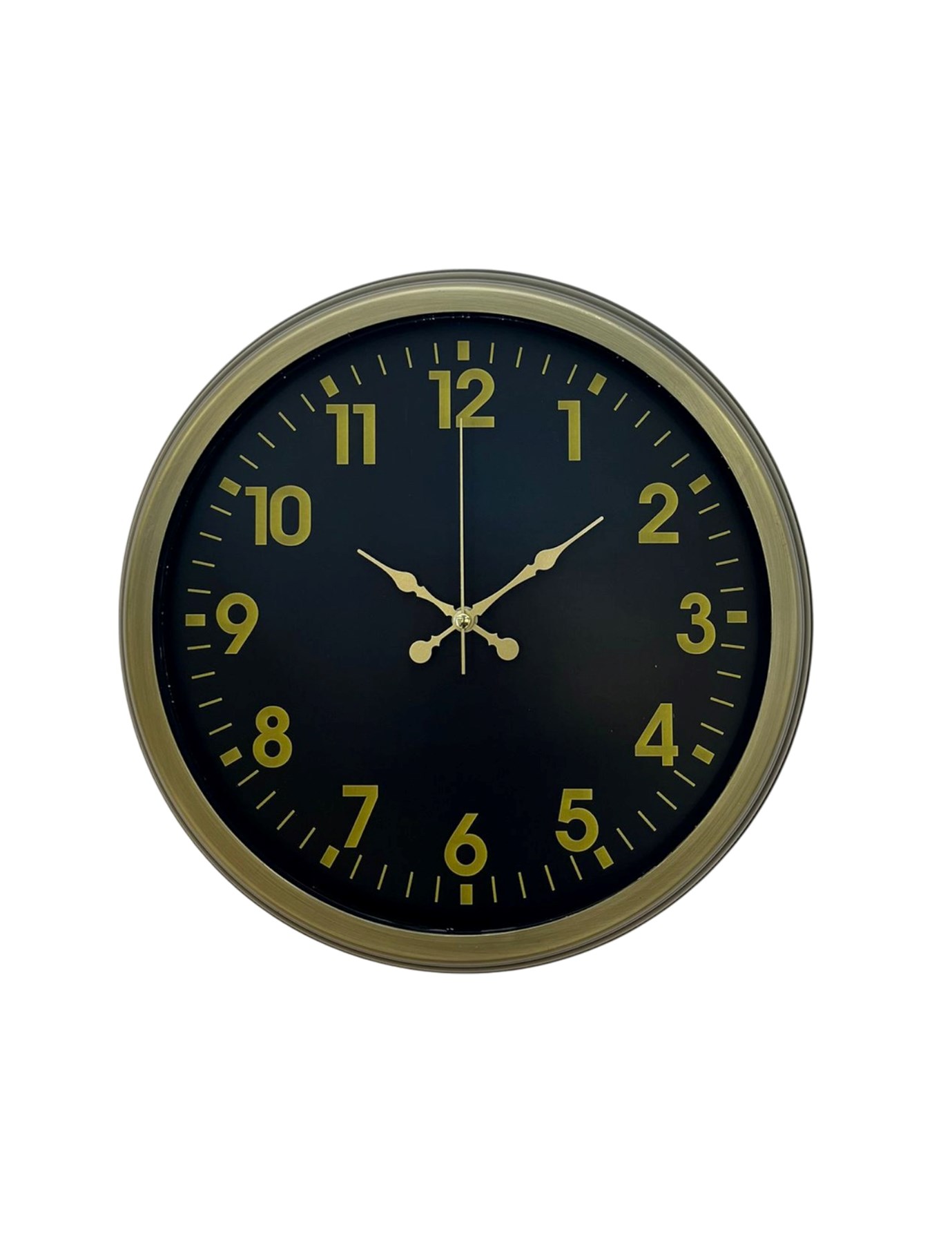 Zentime 40 Cm Metal Eskitme Klasik Duvar Saati