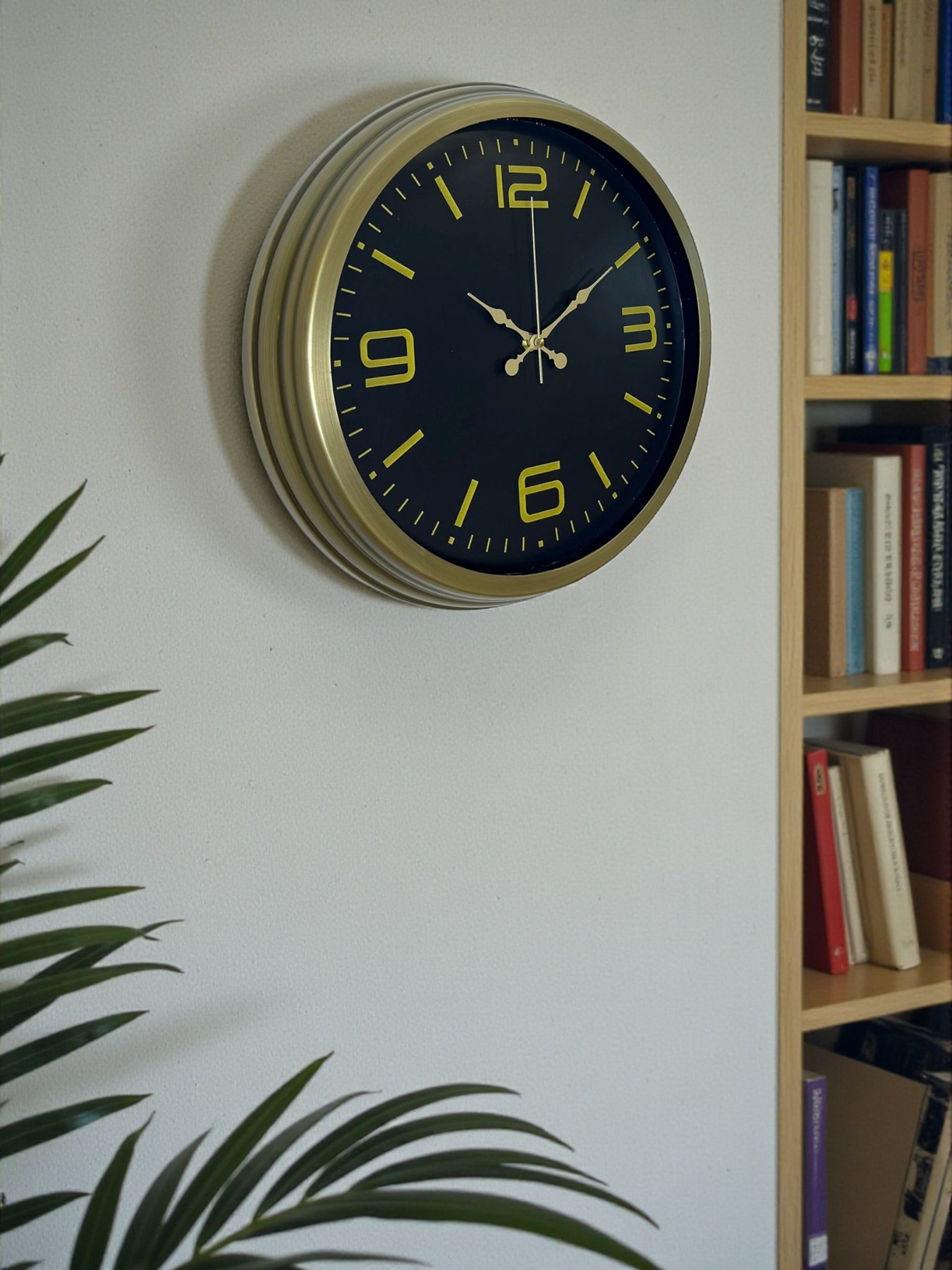 Zentime 40 Cm Metal Eskitme Vintage Duvar Saati