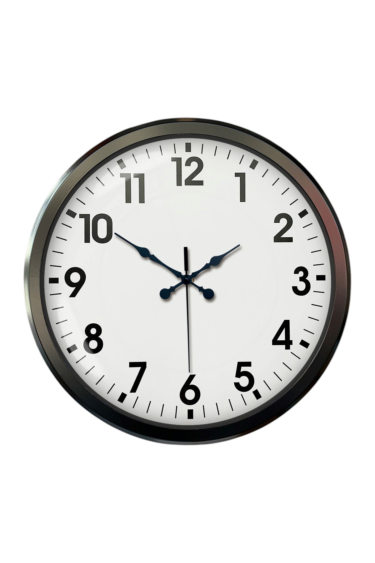 Zentime 52 Cm Siyah Modern Duvar Saati