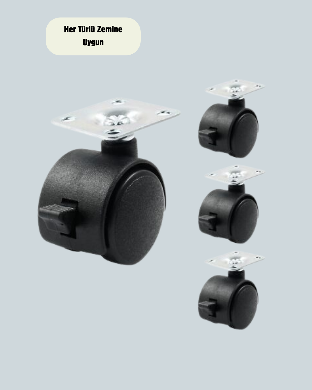KİLİTLİ 4CM AYAK