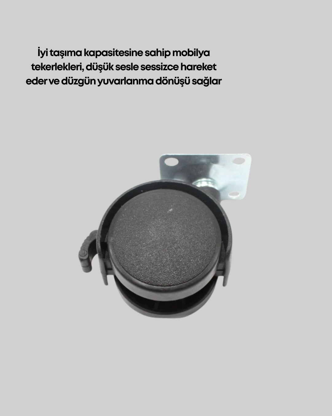 Kilitli 4 cm Evrensel Tekerlek Ayak Tek Adet