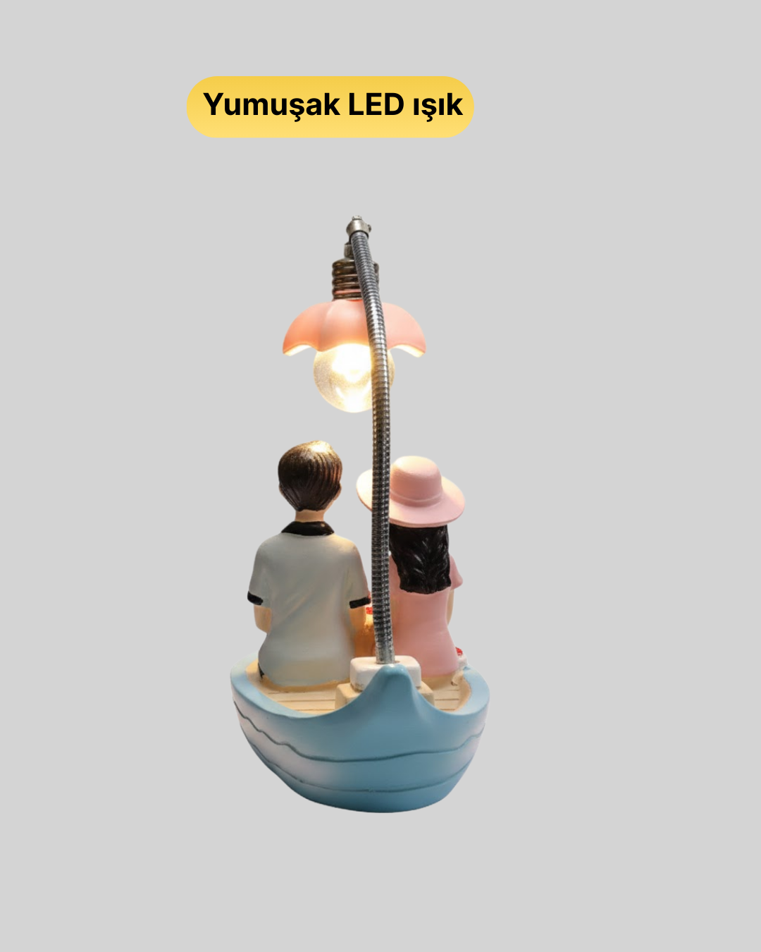 TEKNE IŞIK PEMBE