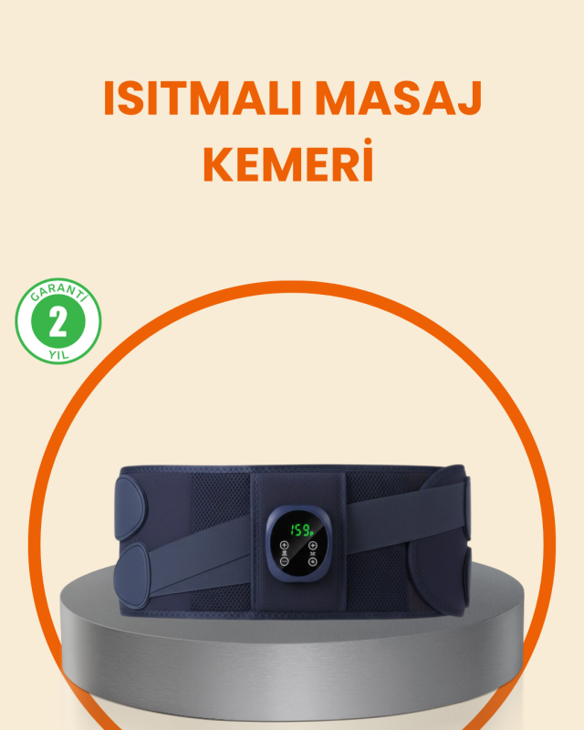 Bel Boyun Karın Masajı İçin Çok Amaçlı Masaj Kemeri