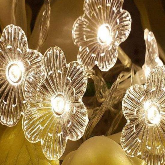 Çiçek-Desenli-3.5-Metre-USB-LED-Işık-–-20-LED’li-Dekoratif-Ortam-Aydınlatması