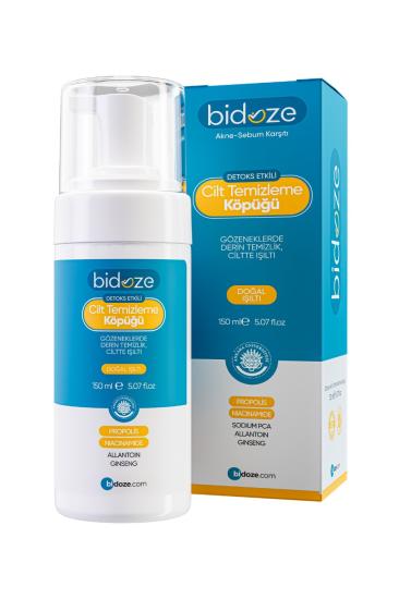 Bidoze-Detoks-Etkili-Cilt-Temizleme-Köpüğü-150-Ml-|-Propolis-Kolajen-ve-Ginseng