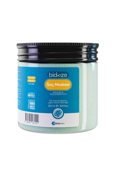 Bidoze-Kolajen-&-Keratin-Özlü-Onarıcı-Saç-Maskesi-500-Ml-|-Yıpranmış-Saçlar-İçin-Yoğun-Bakım