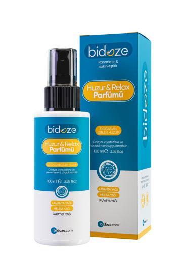 Bidoze-Huzur-&-Relax-Parfümü-100-Ml.-|-Sakinleştirici-Uyku-ve-Yastık-Spreyi