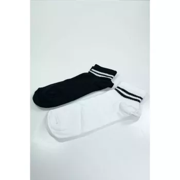 2-Çift-Kadın-Patik-Çorap-(38-40)