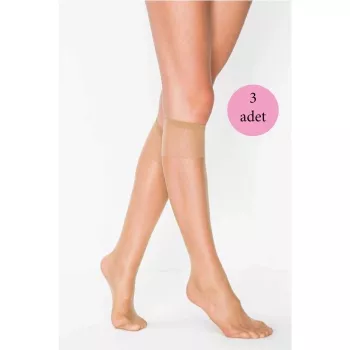 3-Adet-Süper-Ince-15-den-Mat-Pantolon-Çorabı-Bronz