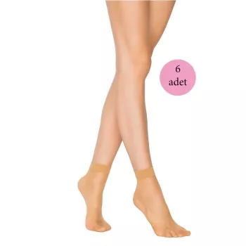 6-Adet-Fit-15-Soket-Ince-Parlak-Kısa-Çorap-Ten