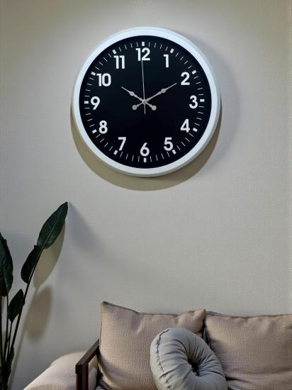White-Pure-Contrast-40-Cm-Metal-Duvar-Saati