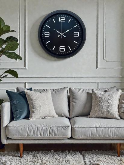 Zentime-Black-Royal-Tasarım-40-cm-Metal-Duvar-Saati