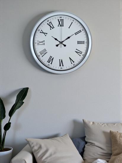 White-Prime-Roma-Rakamlı-40-Cm-Metal-Duvar-Saati