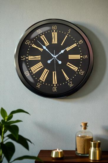Zentime-52-Cm-Siyah-Modern-Duvar-Saati