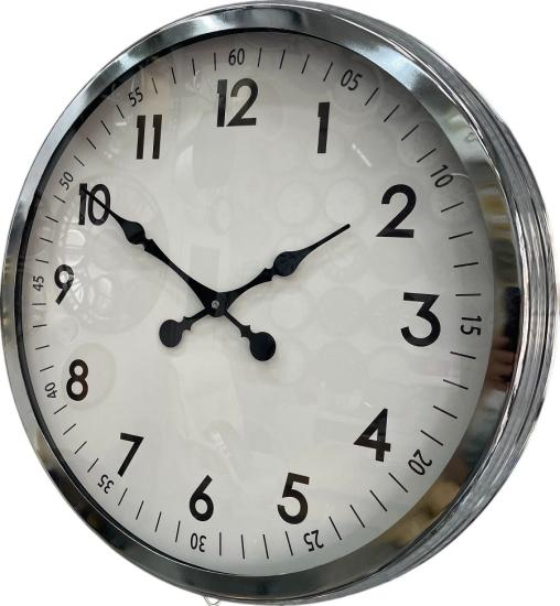 Zentime--Krom-Zarif-60-Cm-Metal-Duvar-Saati