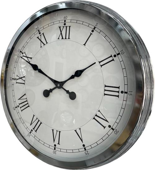 Zentime-Krom-Elegant-60Cm-Metal-Duvar-Saati