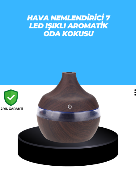 7-Renk-Dinlendirici-LED-Işıklı-Aroma-Buhar-Makinesi