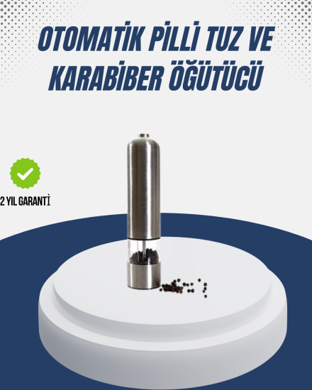 Otomatik-Baharat-Değirmeni-Paslanmaz-Gövde-Ergonomik-Tasarım