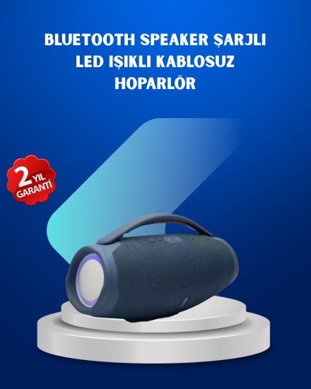 IPX5-Su-Geçirmez-Taşınabilir-Bluetooth-Hoparlör-Renkli-Işıklı