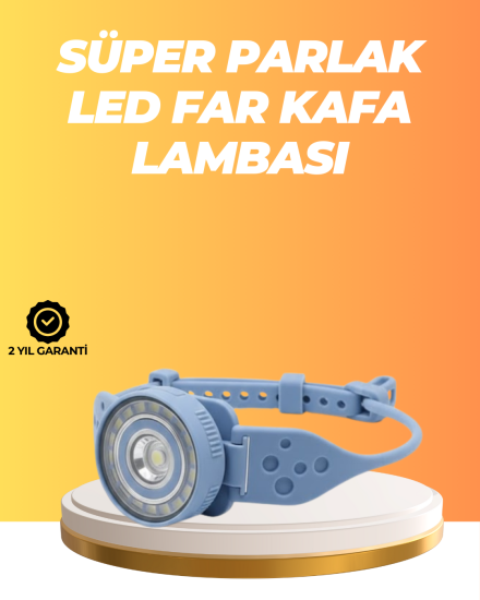 Suya-Dayanıklı-LED-Kafa-Lambası-Outdoor-Kullanım