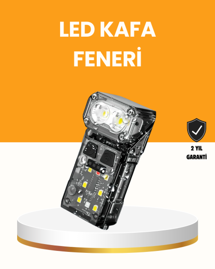 Kamp-ve-Outdoor-İçin-LED-Far-10-Saat-Pil-Sensörlü-Manyetik