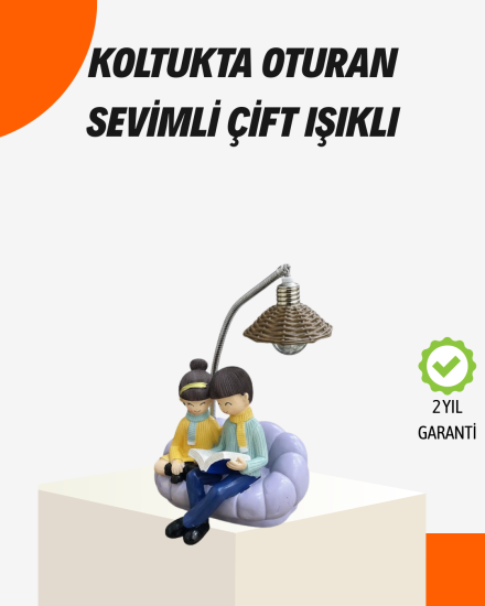 Sevgiliye-Özel-Çift-Figürlü-LED-Masa-Lambası-Okuyan-Çift-Tasarım