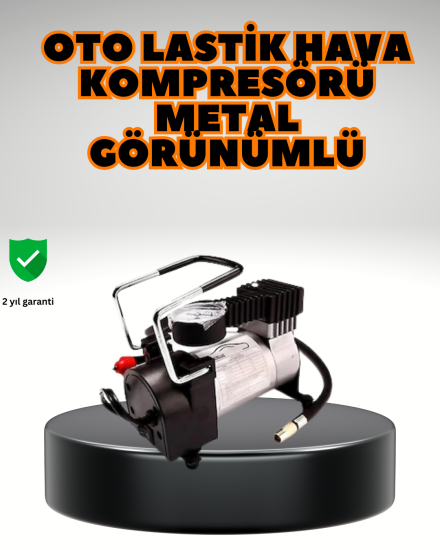 Metal-Gövde-Lastik-Şişirme-Kompresörü-SUV-4x4-Uyumlu