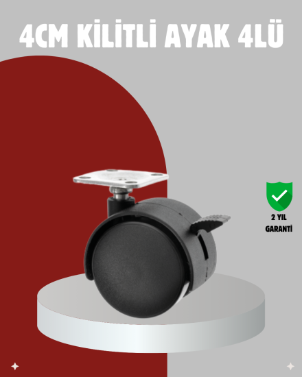 Mobilya-İçin-Kilitli-4-cm-Tekerlek-Ayak-Seti