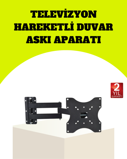 VESA-Uyumlu-Hareketli-TV-Askı-Aparatı-Kolay-Montaj