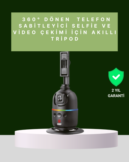 Yüz-Takipli-360°-Akıllı-Gimbal-Telefon-ve-Aksiyon-Kamera-Uyumlu