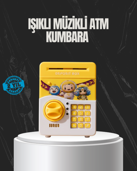 Sarı-Renk-Otomatik-Para-Çeken-Şifreli-Çocuk-Kumbarası