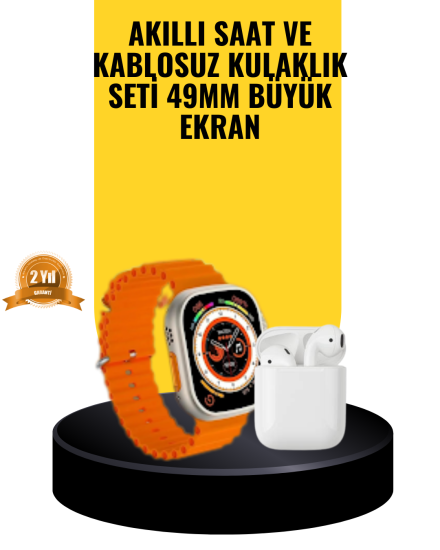 Watch-9-Max-Akıllı-Saat-Sesli-Görüşme-Özellikli-Kulaklık-Seti