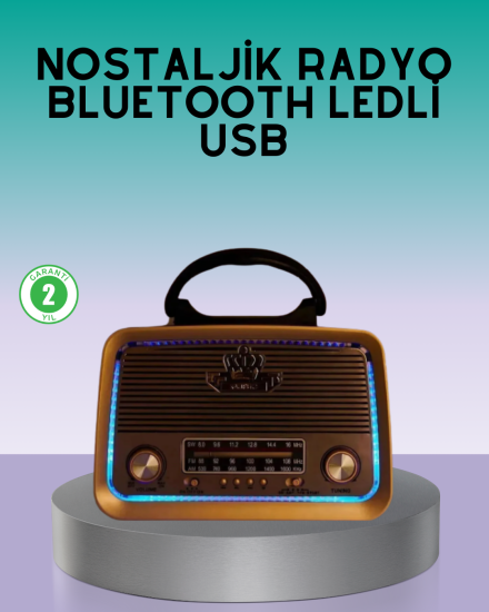 Bluetooth-Özellikli-Nostalji-Radyo-3-Bant-FM-AM-SW