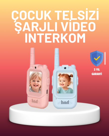 Ekranlı-Walkie-Talkie-Oyuncağı-Ses-ve-Görüntü-Destekli