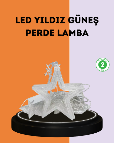 3x3-Metre-Yıldız-Peri-Led-Perde-Işık-Romantik-Dekorasyon