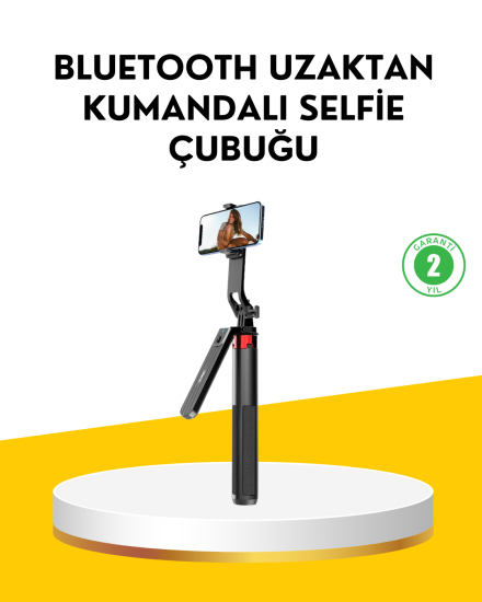 Tripodlu-Selfie-Çubuğu-Uzaktan-Kumandalı-Canlı-Yayın-Uyumlu