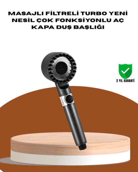 Masaj-Fonksiyonlu-Filtreli-Duş-Başlığı-Dayanıklı-Yapı