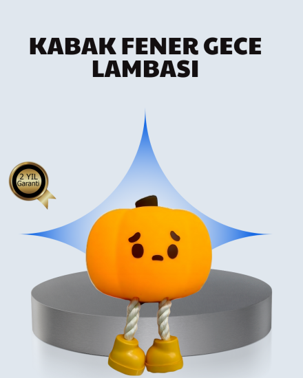 Pumpkin-LED-Gece-Lambası-Üç-Kademeli-Işık-Ayarlı
