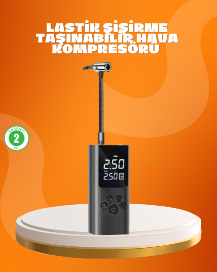 Çoklu-Valf-Adaptörlü-Dijital-Hava-Pompası