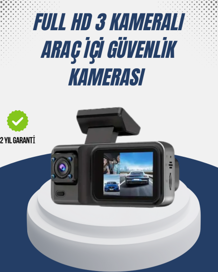 1080P-Üç-Kameralı-Araç-Kamerası-Wi-Fi-Destekli-Park-Modu-ve-G-Sensörlü
