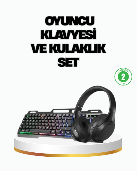 HN01-KULAKLIK-+-PG-8018-OYUNCU-KLAVYESİ-SET