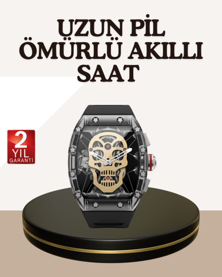 Dokunmatik-Akıllı-Saat-Sesli-Asistanlı-Geniş-Özellikli