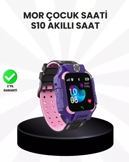 S10-Akıllı-Çocuk-Saati-Mor-Model-Çift-Yönlü-Konuşma-ve-SOS-Fonksiyonu